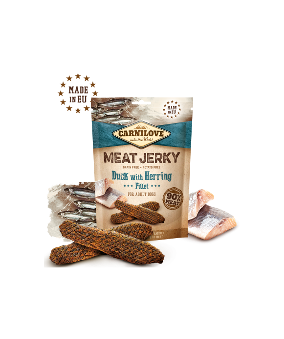 Friandises Carnilove Jerky Dinde chien